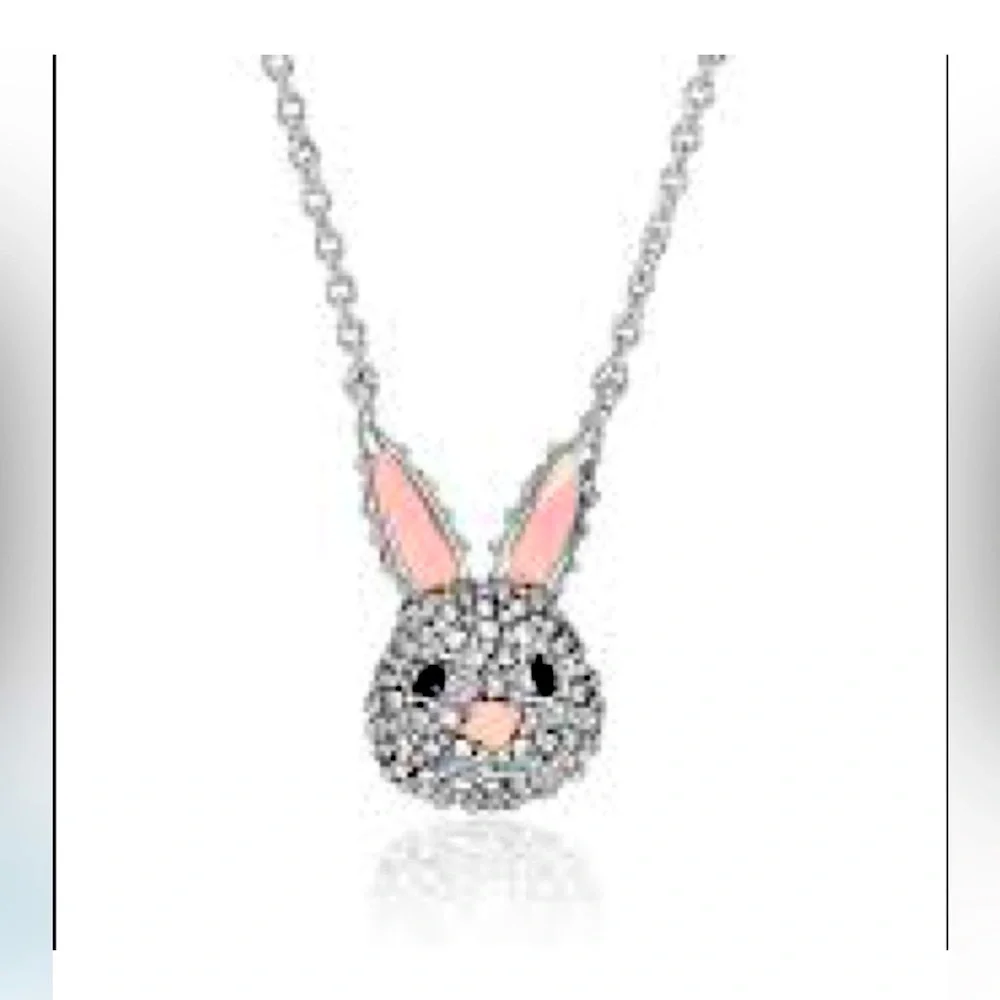 Kate Spade Novelty Magic Rabbit Mini Bunny Pendant Necklace